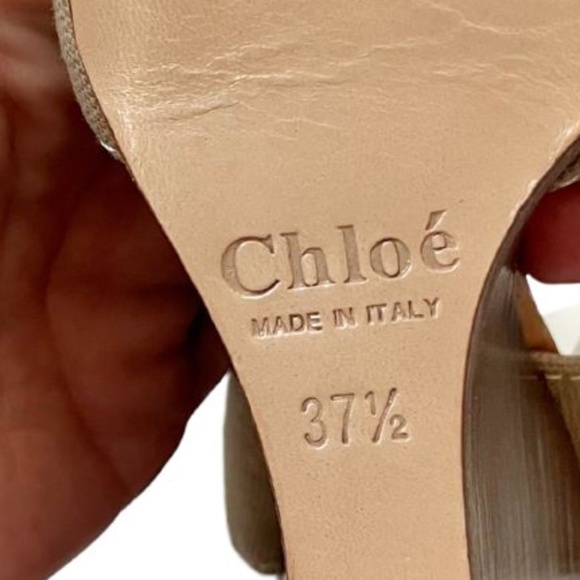Chloé Wedge Heels Size 37.5 EU - Picture 13 of 15